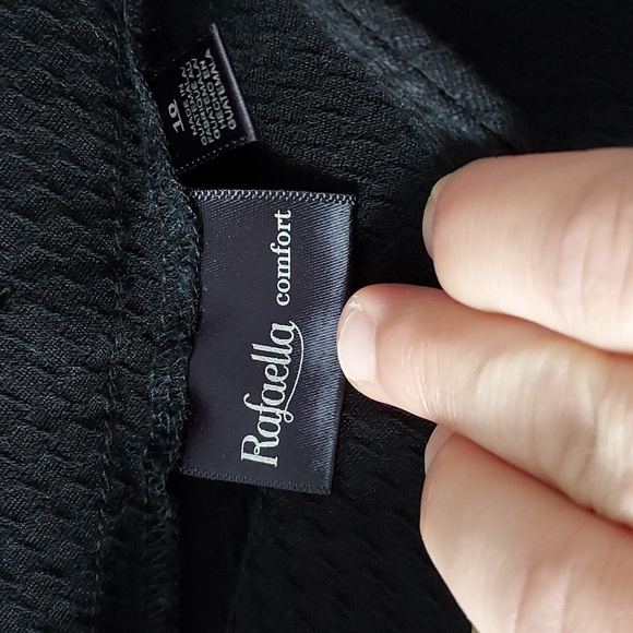 Rafaella Comfort long black pants 10 - Picture 4 of 13